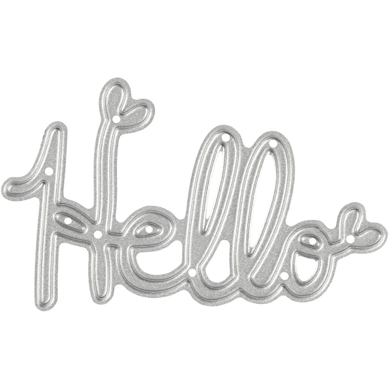 CC Snijmal Hello 5x3 cm