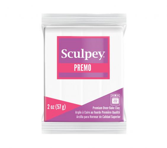 Sculpey Premo Klei Wit 57g - Polymeerklei / Boetseerklei