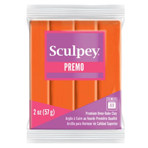 Sculpey Premo Orange 57g - Professionele Polymeerklei Boetseerklei