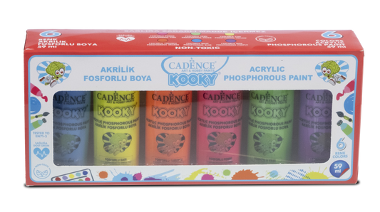 Cadence Kooky Acrylverf Neon Set 6x59ml