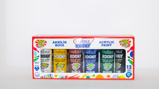 Cadence Kooky Acrylverf Set 12x59 ml
