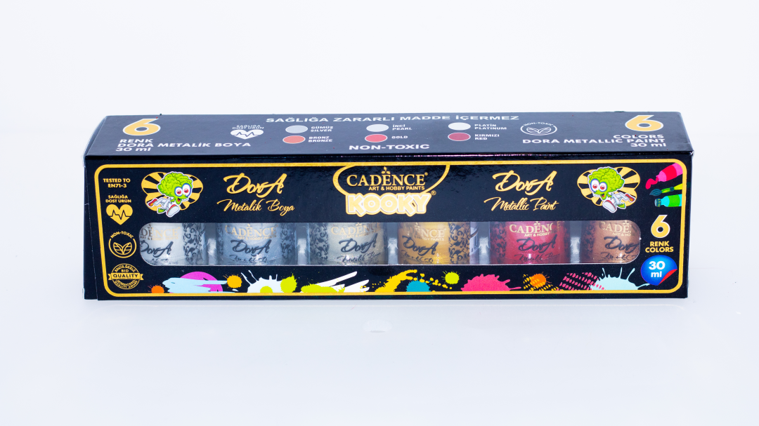 Cadence Kooky Dora Metallic Farbset 6x30 ml