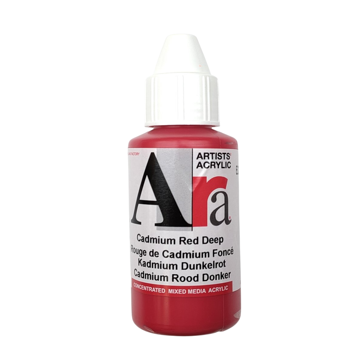 Ara Acrylverf Cadmium Donker Rood 100 ml