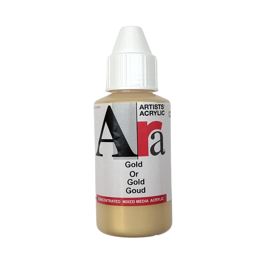 Ara Acrylfarbe Gold 100ml