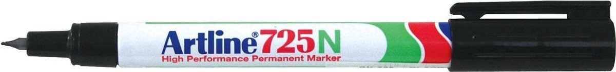 Artline 725 Permanent Marker Black Extra Fine