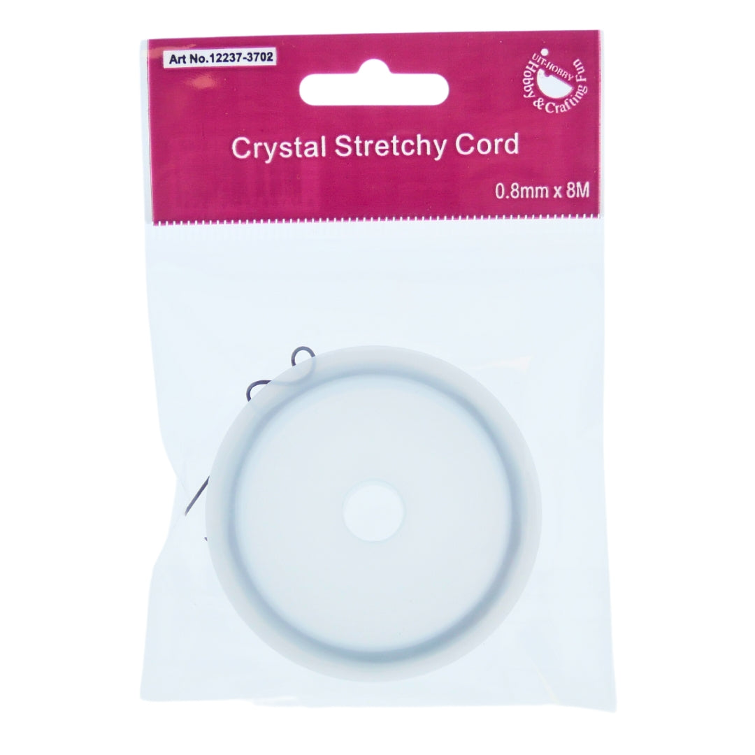 Elastisch Draad 0,8 mm 8 m Zwart
