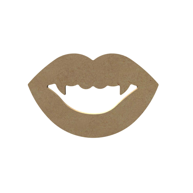 MDF Figuur Vampier Mond 15 cm