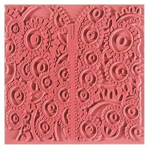 Cernit Texture Mat Mechanics 9x9 cm - Polymeerklei & Boetseerklei