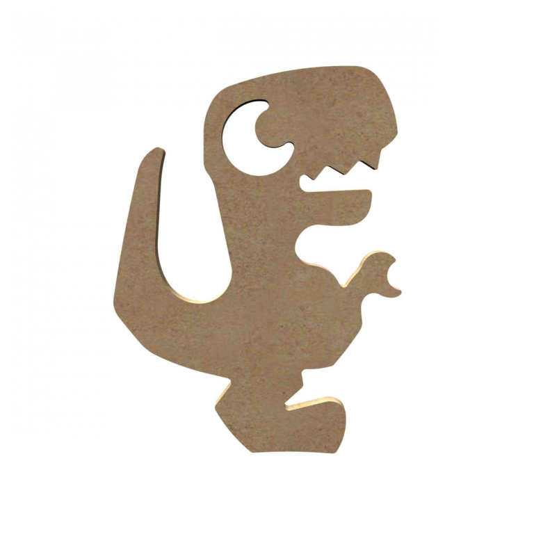 MDF Figuur Cartoon Tyrex 15 cm