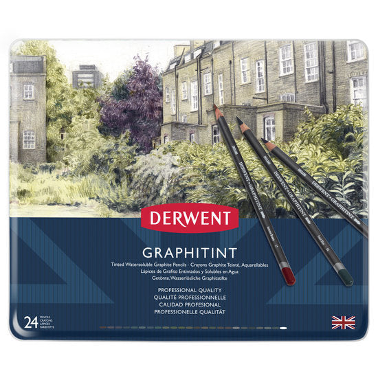 Derwent Graphitint Buntstifte 24 Stück