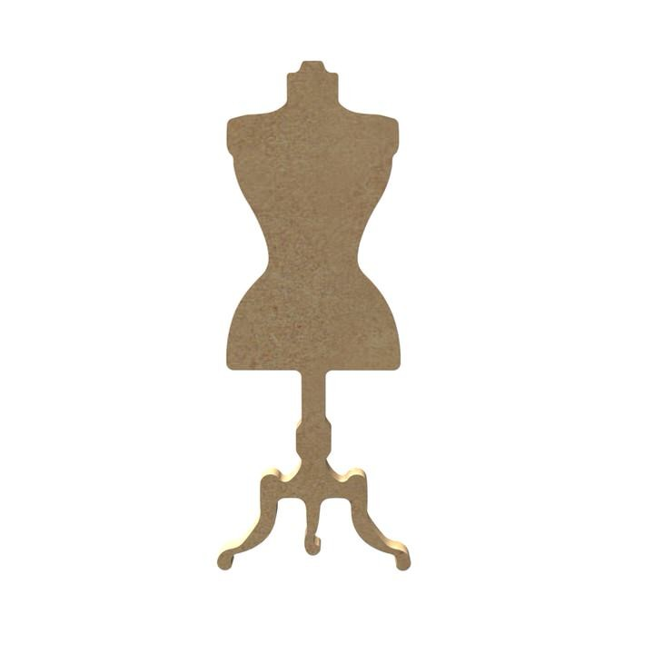 MDF-Figur Torso 15 cm