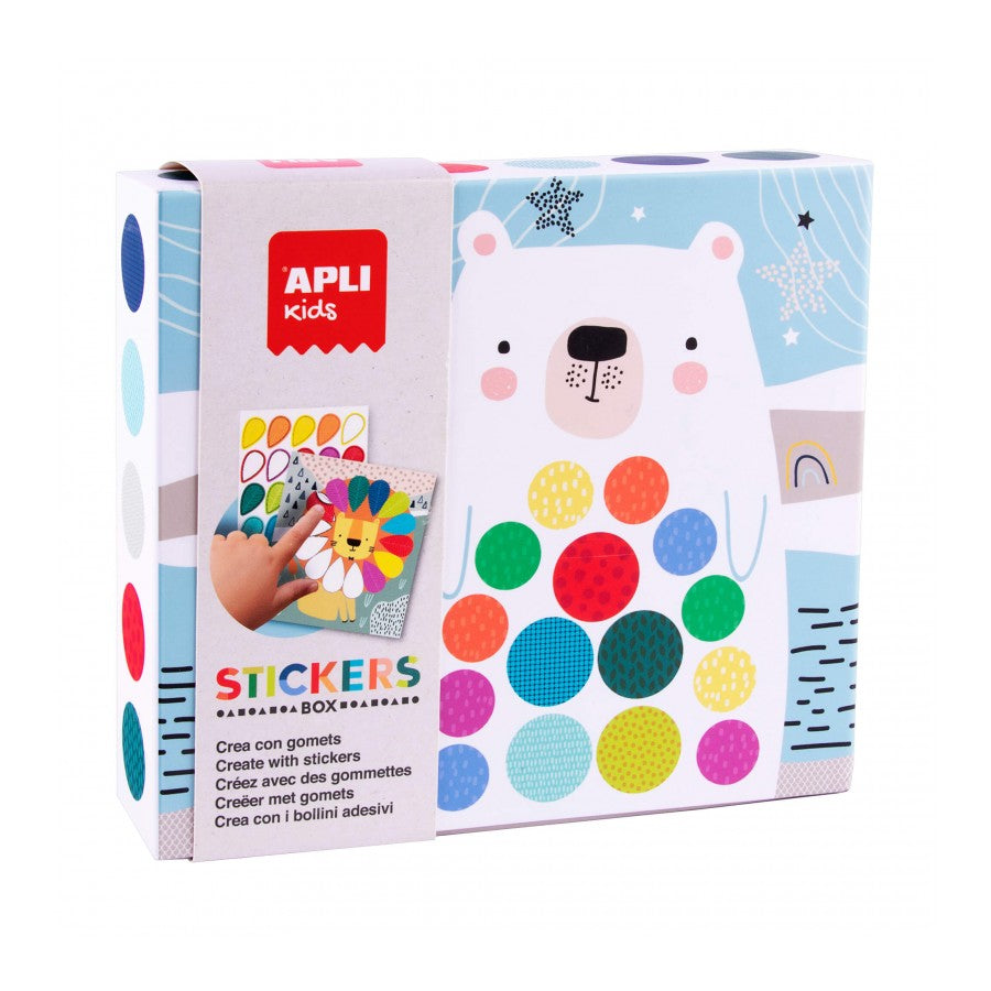Apli Sticker-Spiel Bär