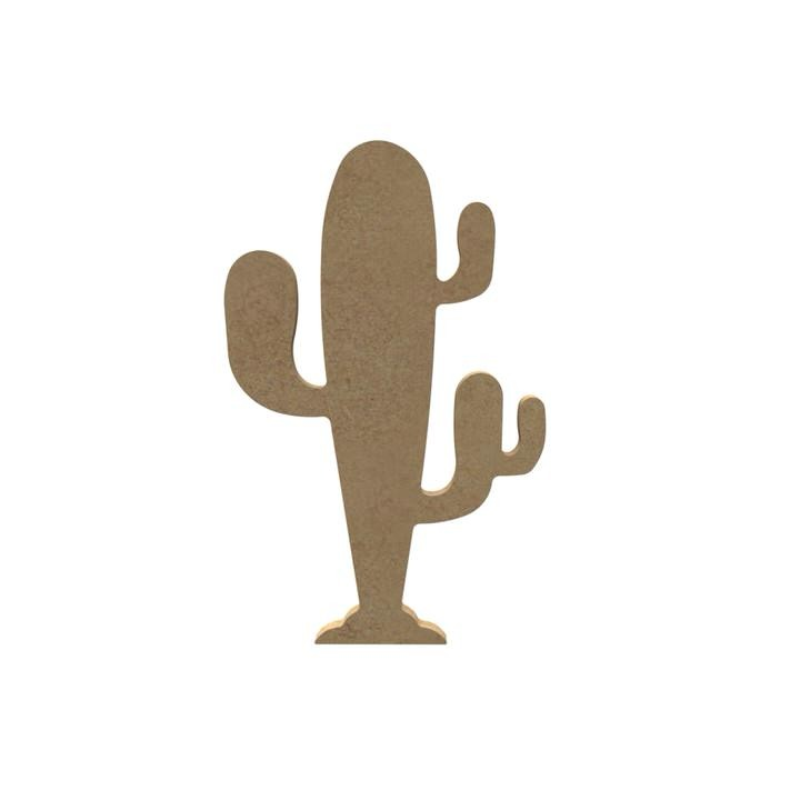 MDF Figuur Cactus 15 cm