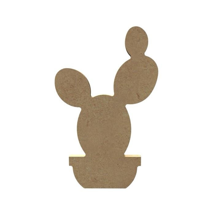 MDF Figuur Cactus Bollen 15 cm