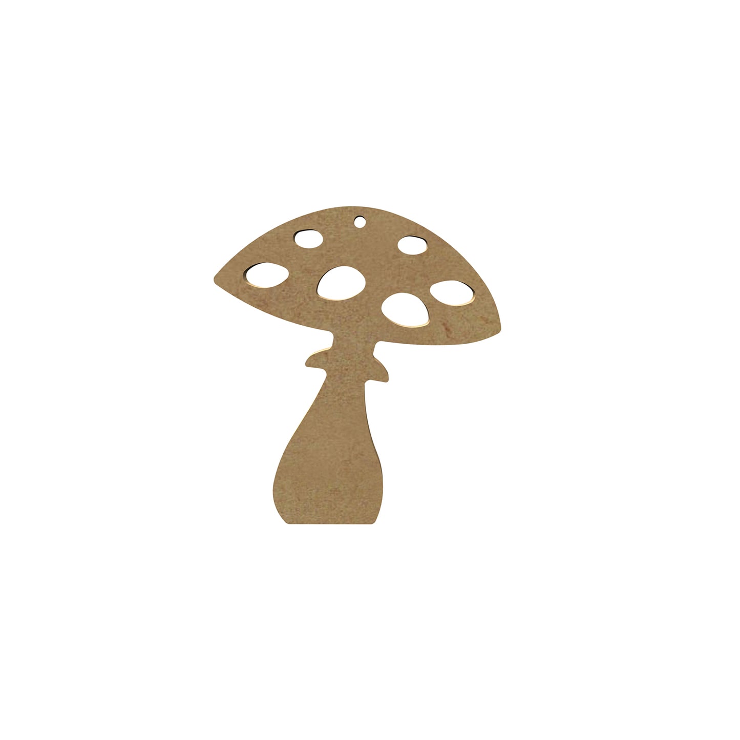 Gomille MDF Figur 11x11 cm Pilz
