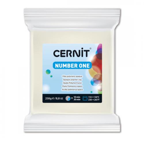 Cernit Soft Dekwit (Nr. 27) 250g Grootverpakking - Polymeerklei