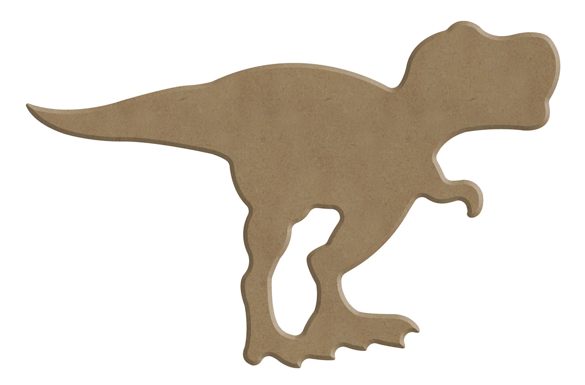Gomille MDF-Figur 13x9 cm T-Rex