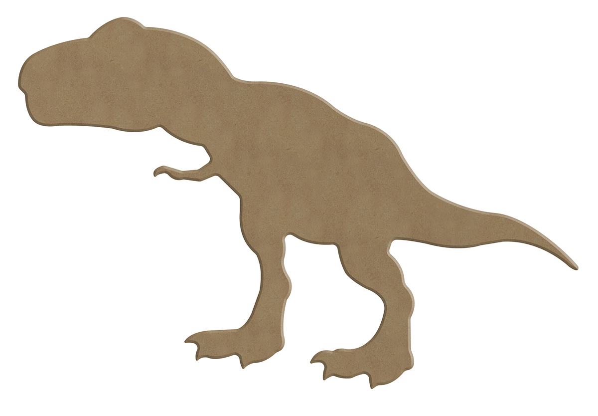 Gomille MDF Figure 23x15 cm T-Rex