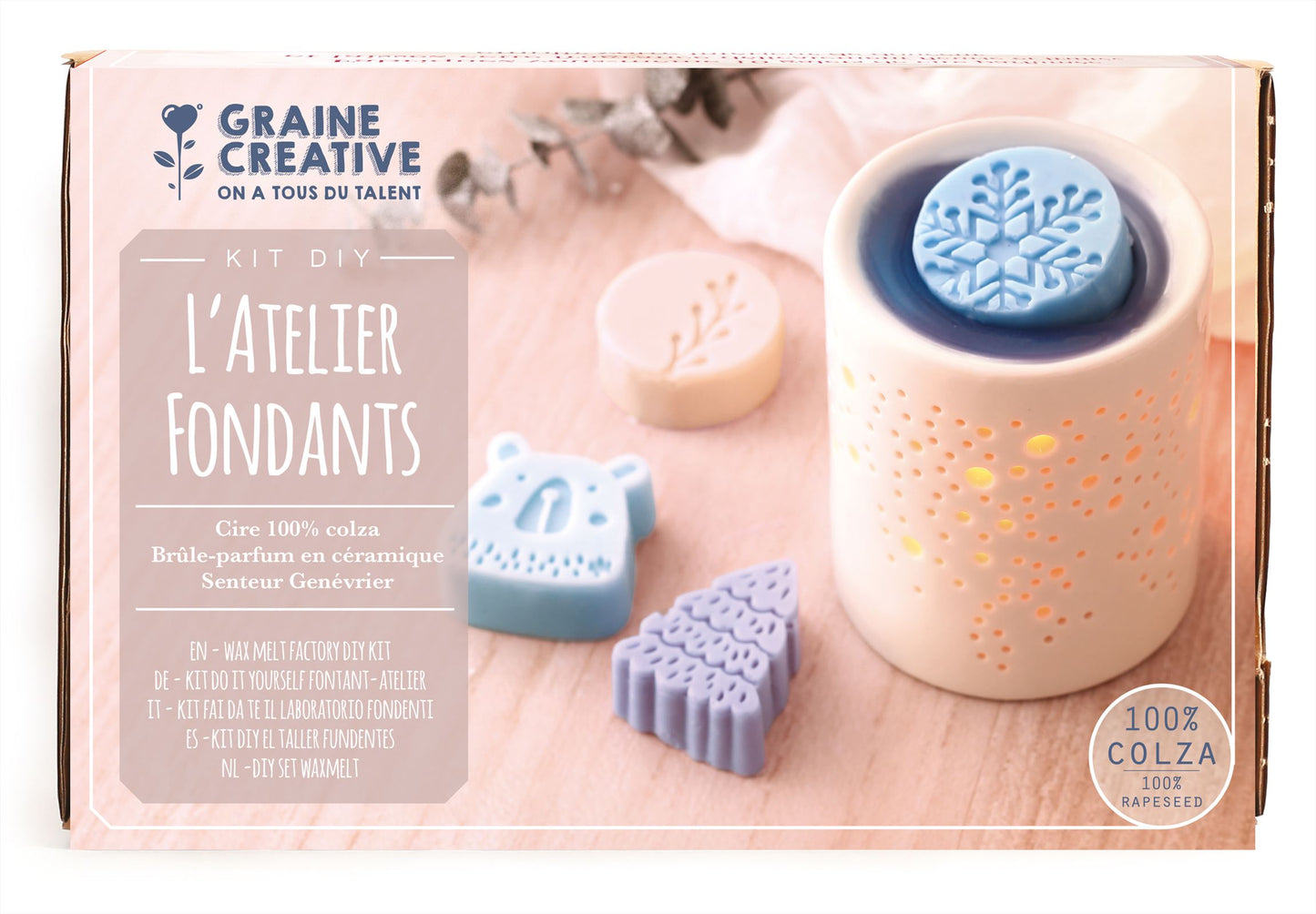 GC Atelier Fragrance Wax and Burner Christmas Set