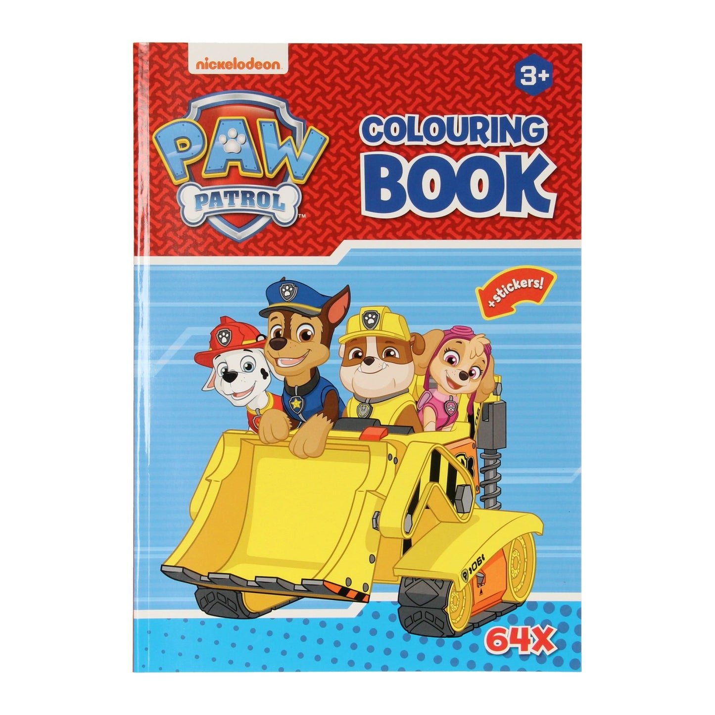 Wins Kleurboek Paw Patrol met Stickers A4