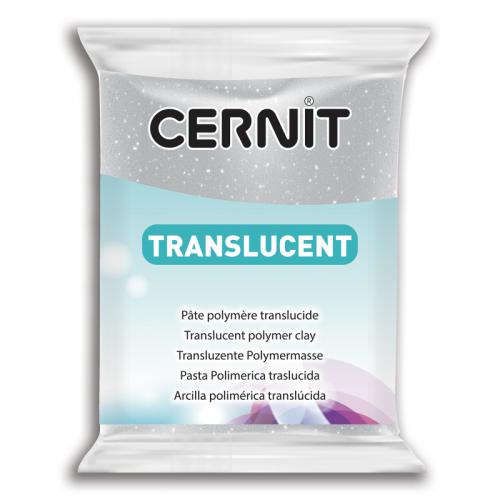 Cernit Transparant Glitter Zilver 080 - Polymeerklei - Boetseerklei