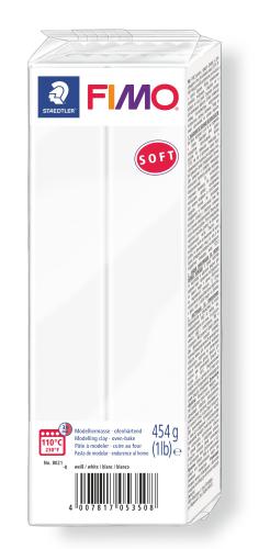 Fimo Soft Wit 454g Grootverpakking - Polymeerklei & Boetseerklei