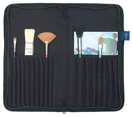 Mapac Pinsel Etui Schwarz