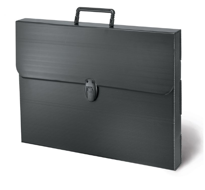 Mapac Polylite Sammelmappe A3 Schwarz