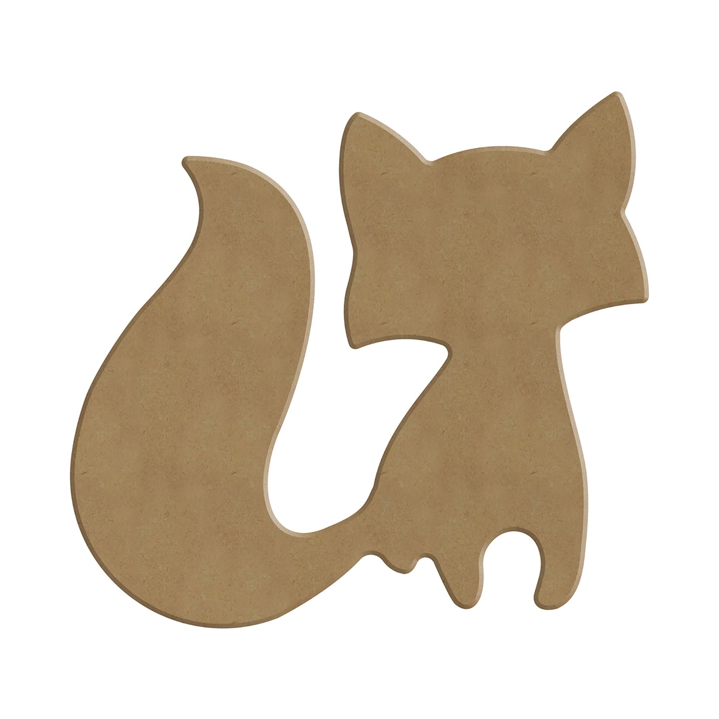 Gomille MDF Figuur 14x13 cm Vos