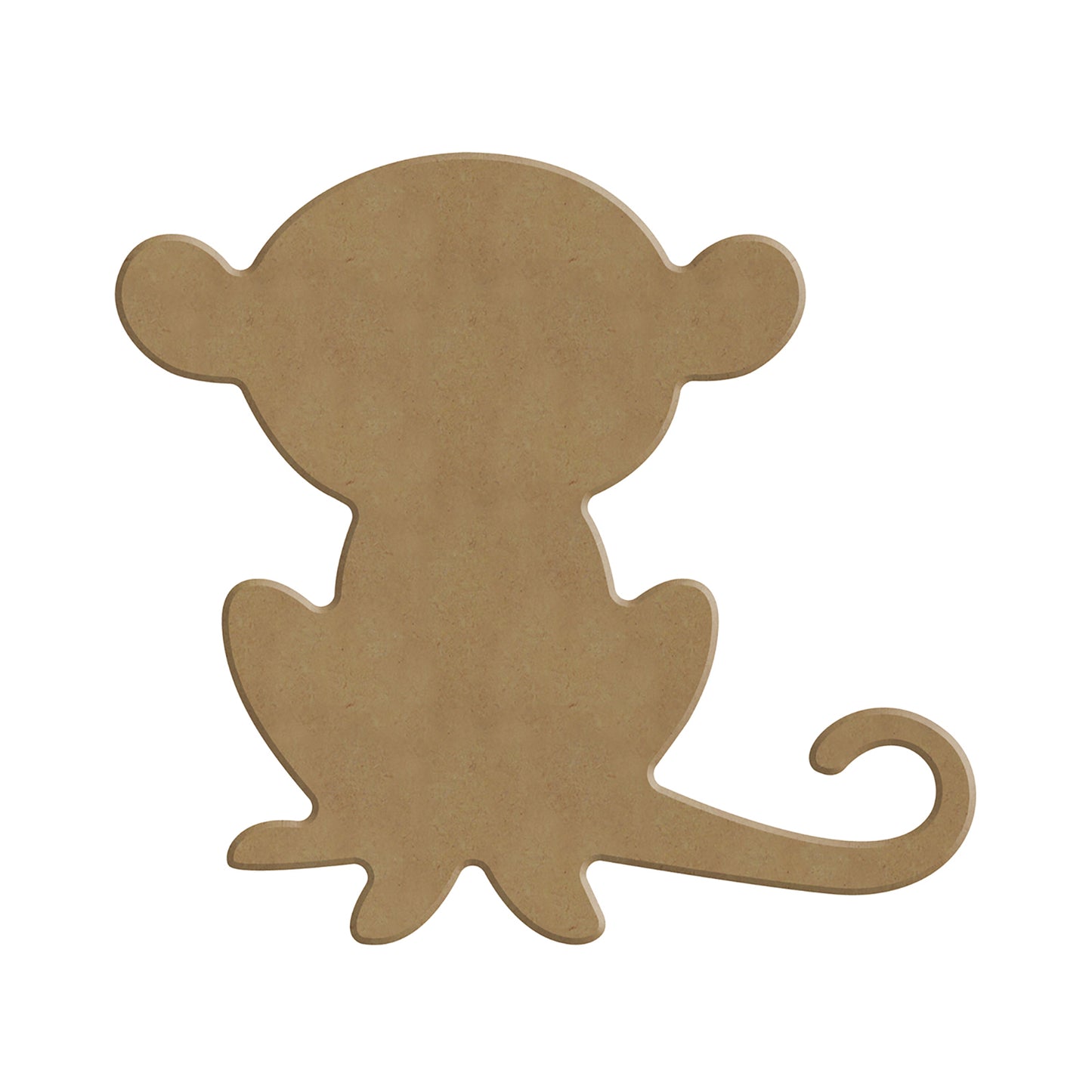 Gomille MDF Figuur 14x13 cm Aapje