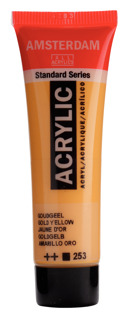 Royal Talens Amsterdam acrylverf 20 ml 253 - Goudgeel