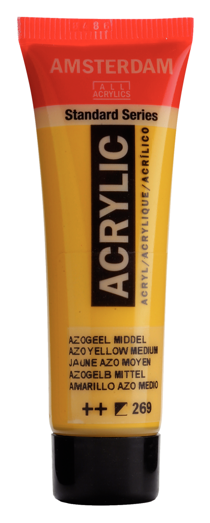 Royal Talens Amsterdam acrylverf 20 ml 269 - Azogeel Midden