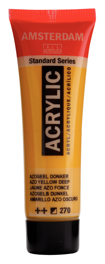 Royal Talens Amsterdam acrylverf 20 ml 270 - Azogeel Donker