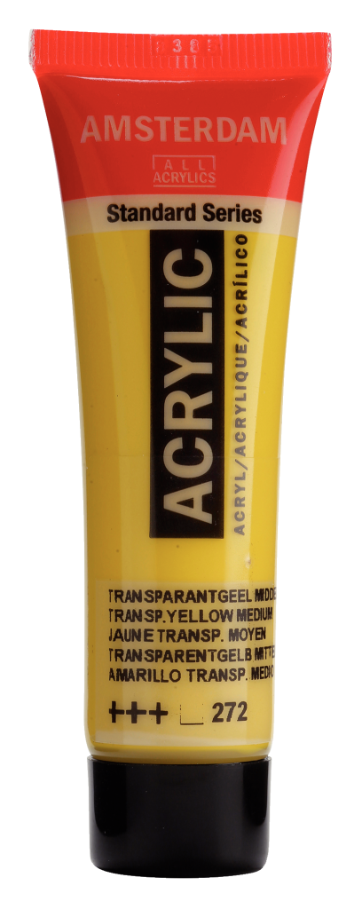 Royal Talens Amsterdam acrylverf 20 ml 272 - Transparantgeel Middel