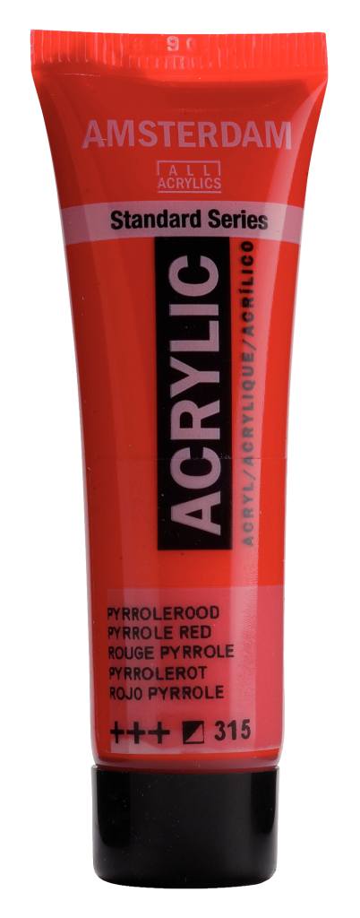 Royal Talens Amsterdam acrylic paint 20 ml 315 - Pyrrole Red