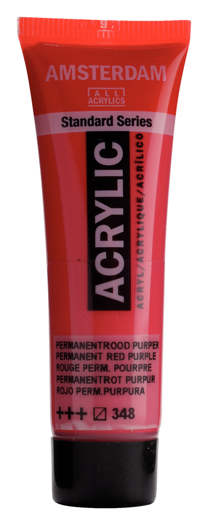 Royal Talens Amsterdam Acrylfarbe 20 ml 348 – Permanentrot Purpur