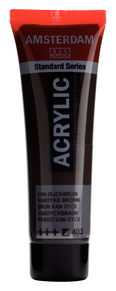 Royal Talens Amsterdam Acrylfarbe 20 ml 403 - Van-Dyck-Braun