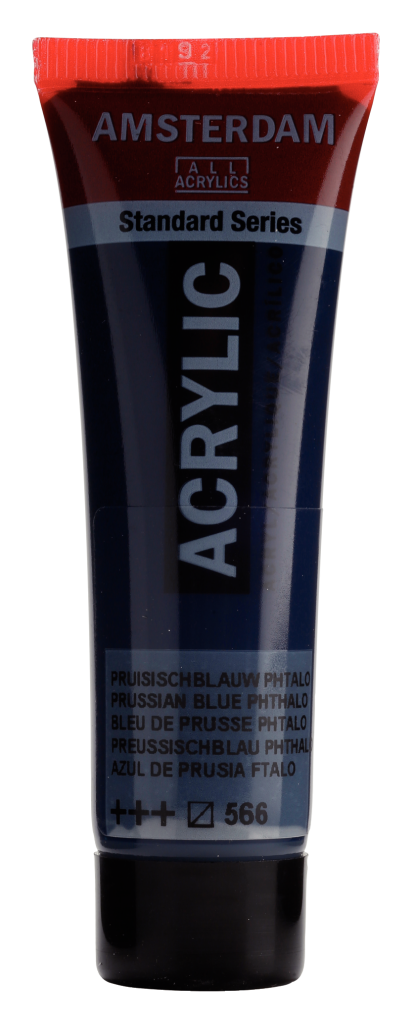 Royal Talens Amsterdam Acrylic Paint 20 ml 566 - Prussian Blue (Phthalo)
