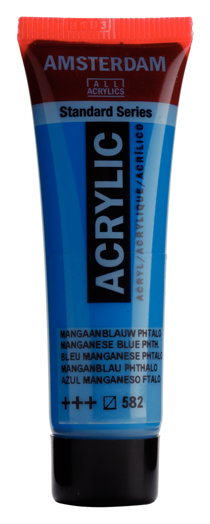 Royal Talens Amsterdam acrylverf 20 ml 582 - Mangaanblauw Phtalo