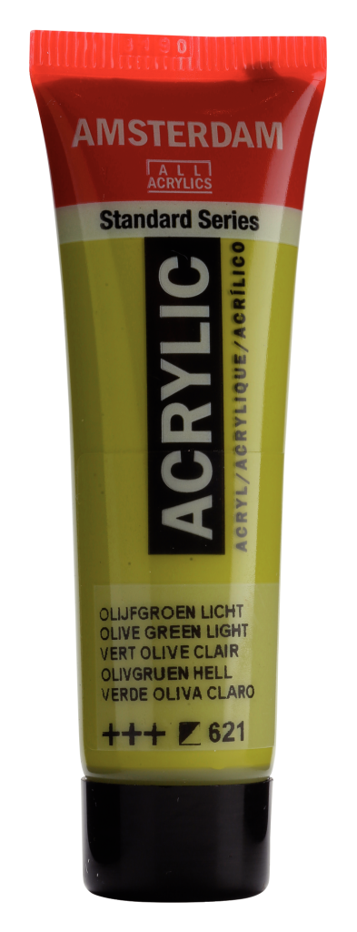 Royal Talens Amsterdam Acrylic Paint 20 ml 621 - Olive Green Light