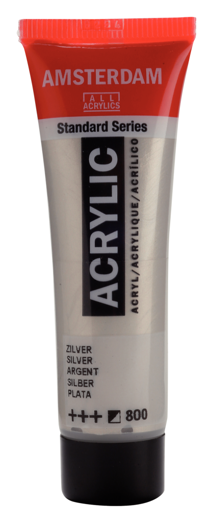 Royal Talens Amsterdam Acrylfarbe 20 ml 800 - Silber