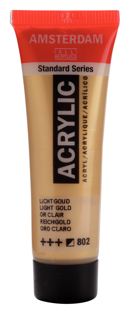 Royal Talens Amsterdam acrylverf 20 ml 802 - Lichtgoud