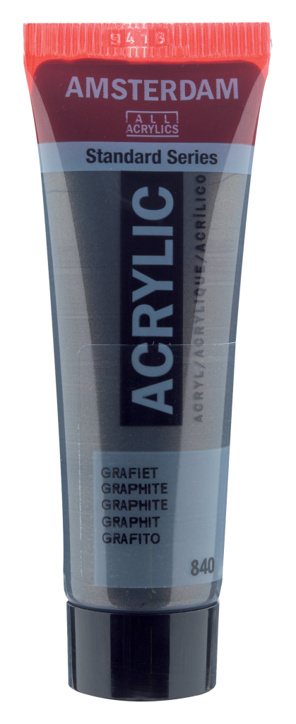 Royal Talens Amsterdam Acrylic Paint 20 ml 840 - Graphite
