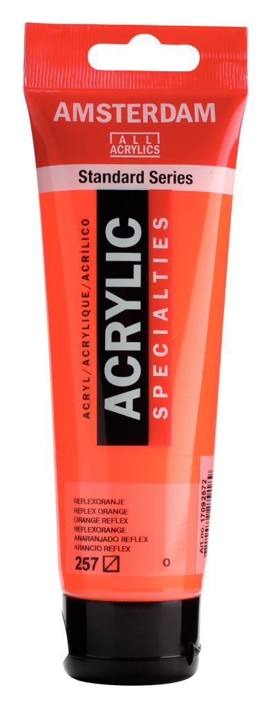 Royal Talens Amsterdam acrylverf 120 ml 257 - Reflexoranje