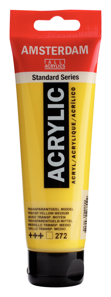 Royal Talens Amsterdam acrylverf 120 ml 272 - Transparantgeel Middel