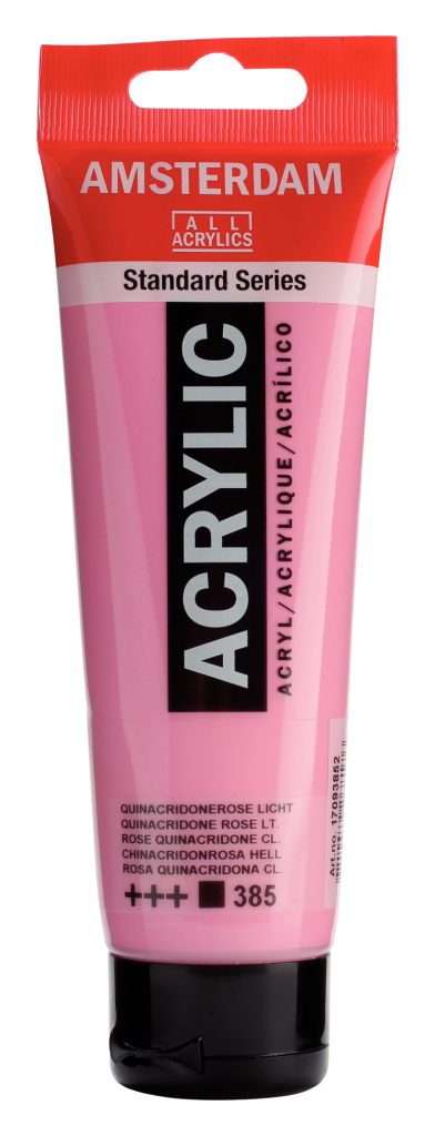 Royal Talens Amsterdam acrylverf 120 ml 385 - Quinacridoneroze