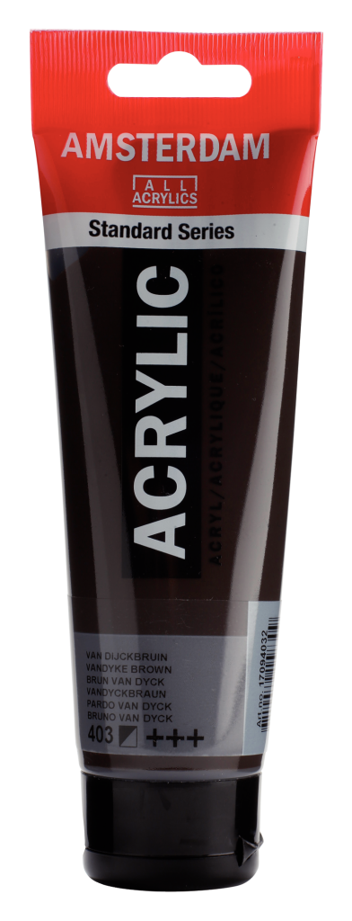 Royal Talens Amsterdam Acrylfarbe 120 ml 403 - Van-Dyck-Braun