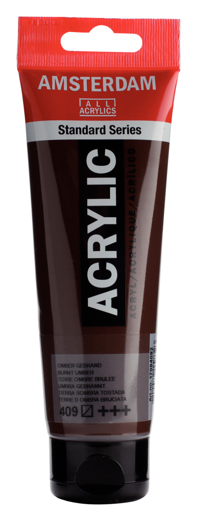 Royal Talens Amsterdam Acrylic Paint 120 ml 409 - Burnt Umber