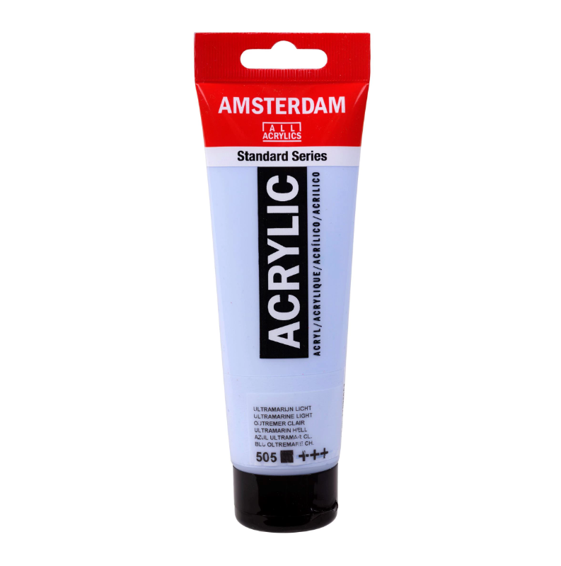 Royal Talens Amsterdam Acrylic Paint 120ml 505 - Ultramarine Light