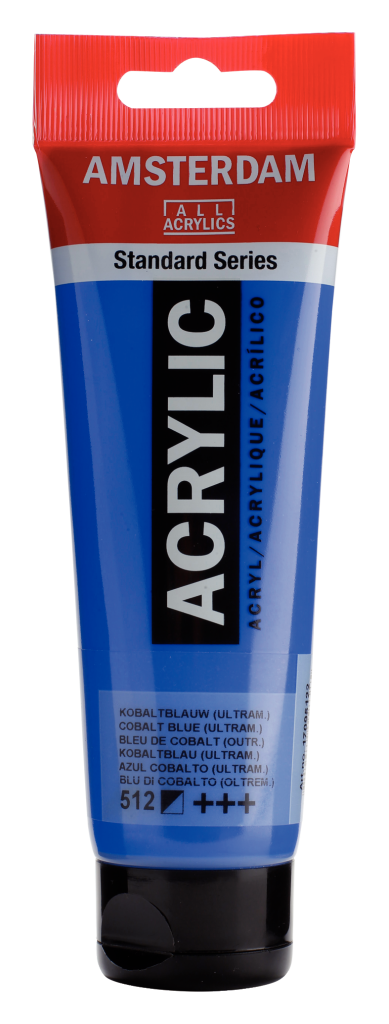 Royal Talens Amsterdam acrylverf 120 ml 512 - Kobaltblauw (Ultramarijn)